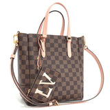 Louis Vuitton Belmont NV BB 2WAY Damier Leather Handbag