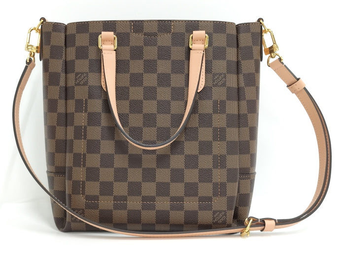 Louis Vuitton Belmont NV BB 2WAY Damier Leather Handbag