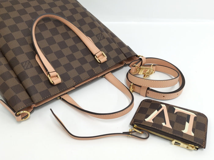 Louis Vuitton Belmont NV BB 2WAY Damier Leather Handbag