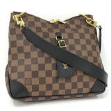 Louis Vuitton  Odeon NM PM Damier Leather Shoulder Bag Ebene Brown