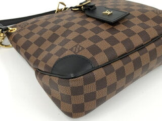 Louis Vuitton  Odeon NM PM Damier Leather Shoulder Bag Ebene Brown