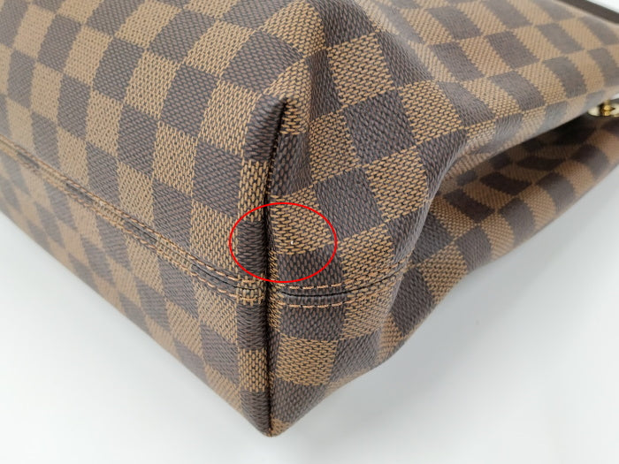 Louis Vuitton Graceful PM Handbag Damier Ebene