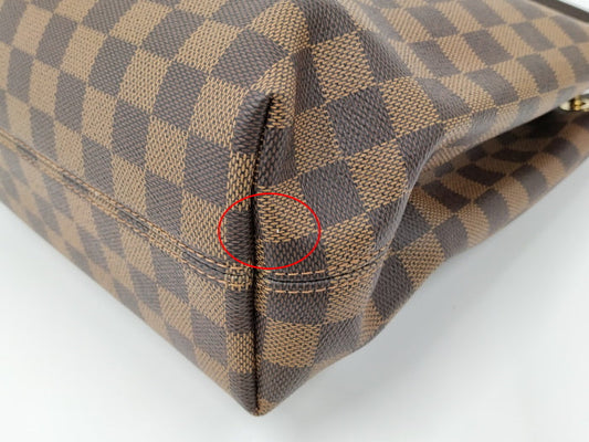 Louis Vuitton Graceful PM Handbag Damier Ebene
