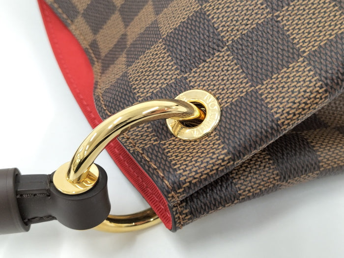 Louis Vuitton Graceful PM Handbag Damier Ebene