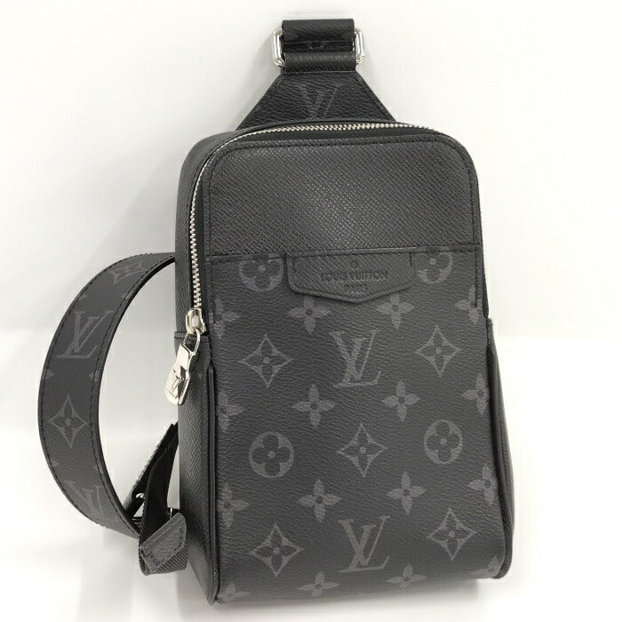 Louis Vuitton Monogram Taigarama Outdoor Sling Bag Black