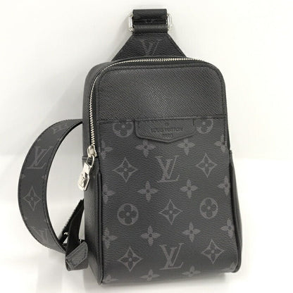 Louis Vuitton Monogram Taigarama Outdoor Sling Bag Black