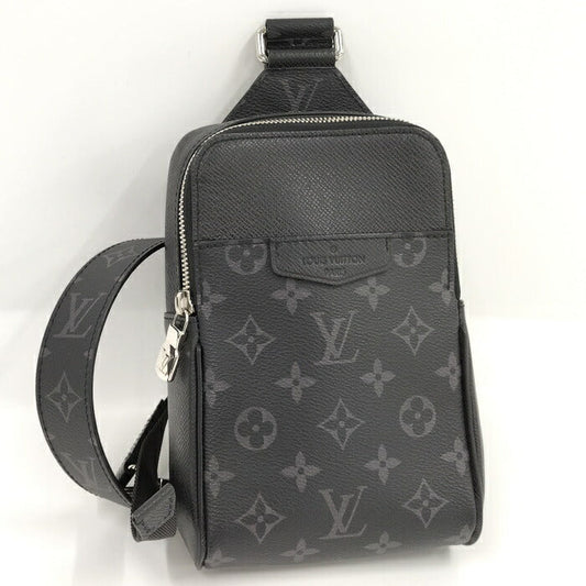 Louis Vuitton Monogram Taigarama Outdoor Sling Bag Black