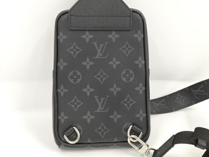 Louis Vuitton Monogram Taigarama Outdoor Sling Bag Black
