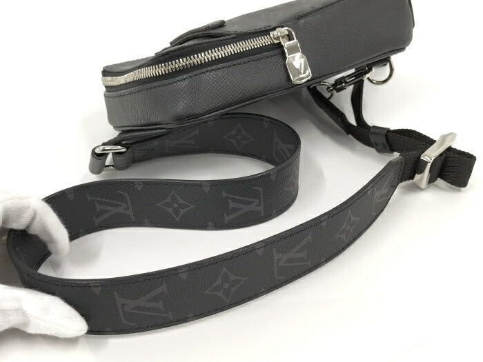 Louis Vuitton Monogram Taigarama Outdoor Sling Bag Black