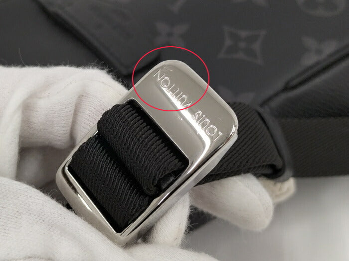 Louis Vuitton Monogram Taigarama Outdoor Sling Bag Black