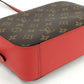 Louis Vuitton Santonge Monogram Coquelicot Shoulder Bag Red