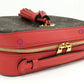 Louis Vuitton Santonge Monogram Coquelicot Shoulder Bag Red