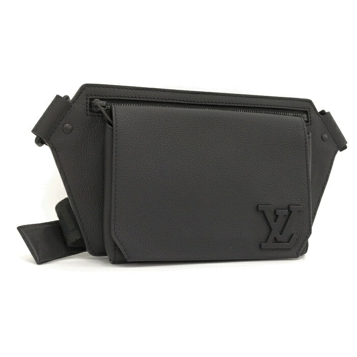 Louis Vuitton Aerogram Grain Calf Leather NV Waist Bag Bumbag
