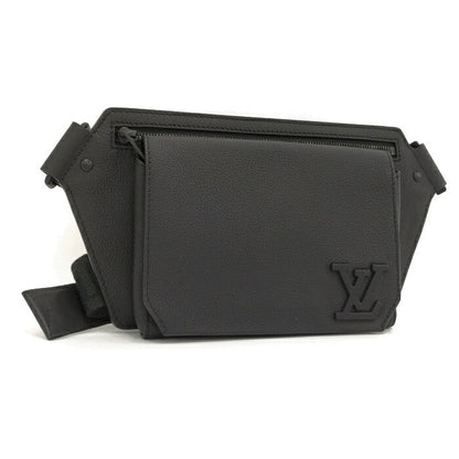 Louis Vuitton Aerogram Grain Calf Leather NV Waist Bag Bumbag
