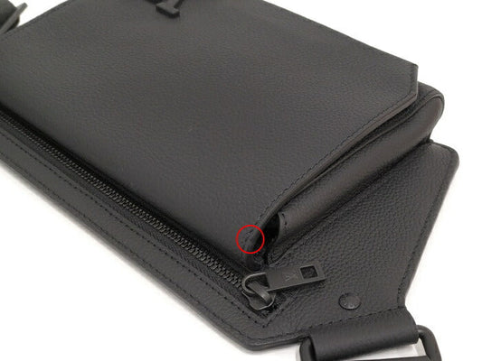 Louis Vuitton Aerogram Grain Calf Leather NV Waist Bag Bumbag