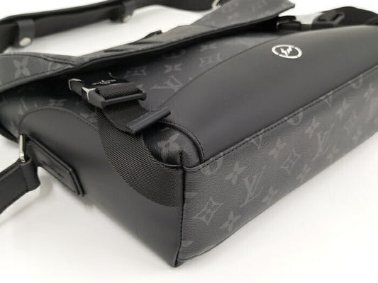 Louis Vuitton Monogram Eclipse Massenger Voyage PM Fragment Shoulder Bag