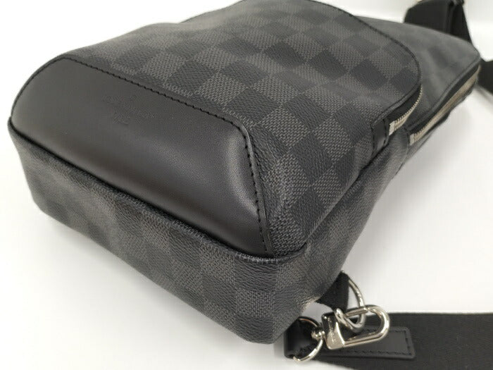 Louis Vuitton Avenue Damier Leather Graphite Body Bag