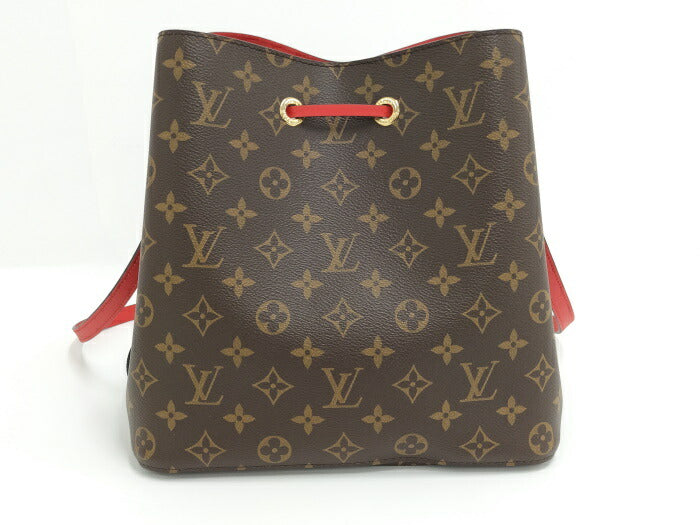 Louis Vuitton Neonoe Purse Monogram Coquelicot Shoulder Bag