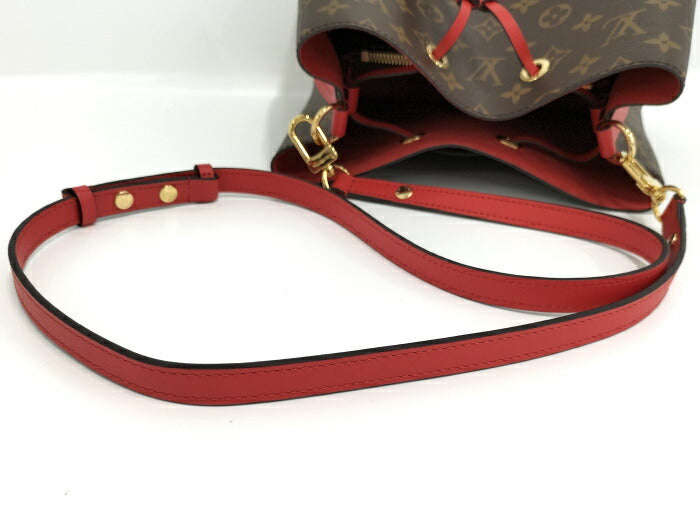 Louis Vuitton Neonoe Purse Monogram Coquelicot Shoulder Bag