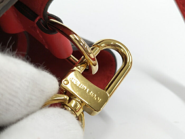 Louis Vuitton Neonoe Purse Monogram Coquelicot Shoulder Bag