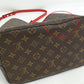 Louis Vuitton Neonoe Purse Monogram Coquelicot Shoulder Bag