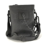 Louis Vuitton Mini Bucket Shadow Leather Shoulder Bag