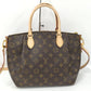 Louis Vuitton Monogram Turenne PM Shoulder Bag Brown