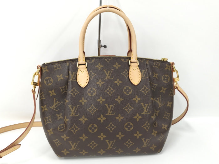 Louis Vuitton Monogram Turenne PM Shoulder Bag Brown