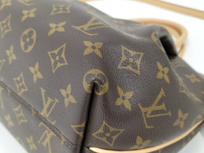 Louis Vuitton Monogram Turenne PM Shoulder Bag Brown