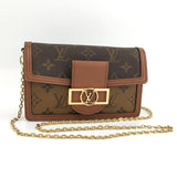 Louis Vuitton Dauphine MM Chain Monogram Reverse  Shoulder Bag