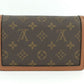 Louis Vuitton Dauphine MM Chain Monogram Reverse  Shoulder Bag