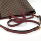 Louis Vuitton Belmont NV MM Damier Leather Cherry Berry Handbag  Brown