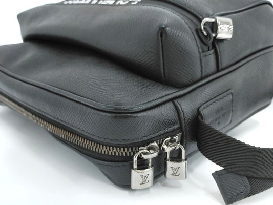 Louis Vuitton Taiga Ardoise Messenger PM Shoulder Bag