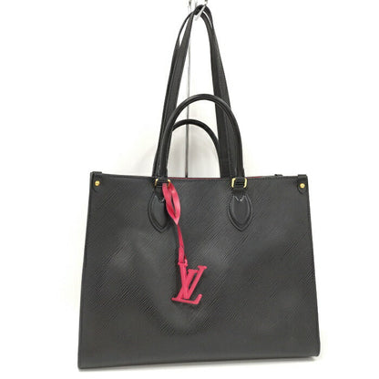 Louis Vuitton On The Go PM Epi Tote Bag Black