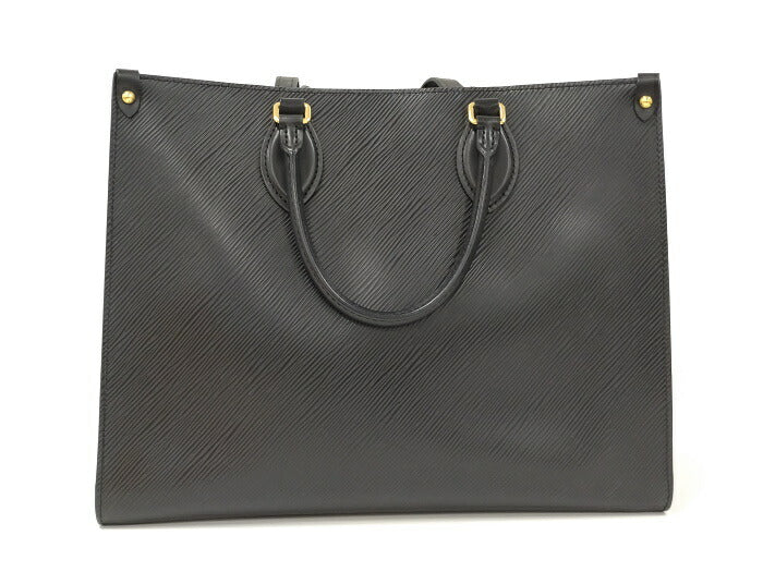 Louis Vuitton On The Go PM Epi Tote Bag Black
