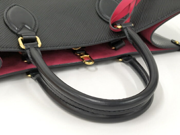 Louis Vuitton On The Go PM Epi Tote Bag Black