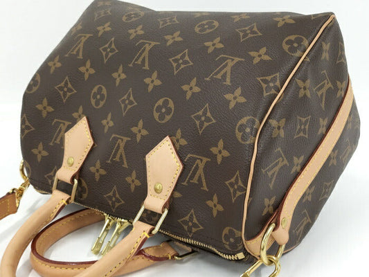 Louis Vuitton Speedy Bandouliere Monogram Boston Bag