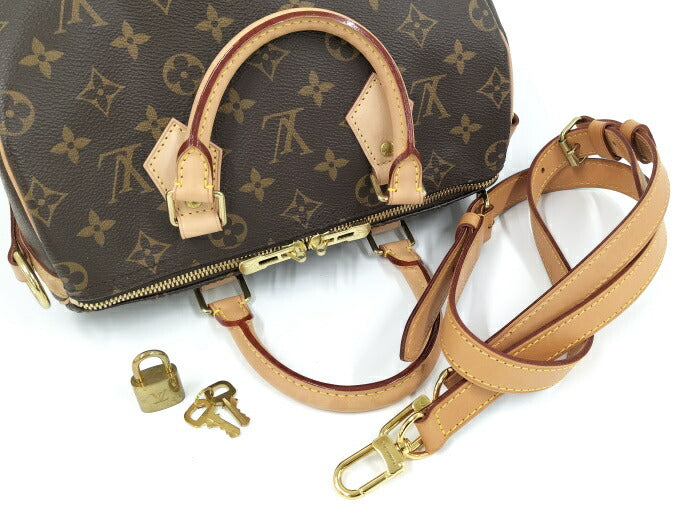 Louis Vuitton Speedy Bandouliere Monogram Boston Bag