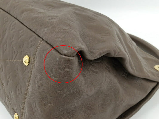 Louis Vuitton Artsy MM Monogram Emplant Ombre Shoulder Bag