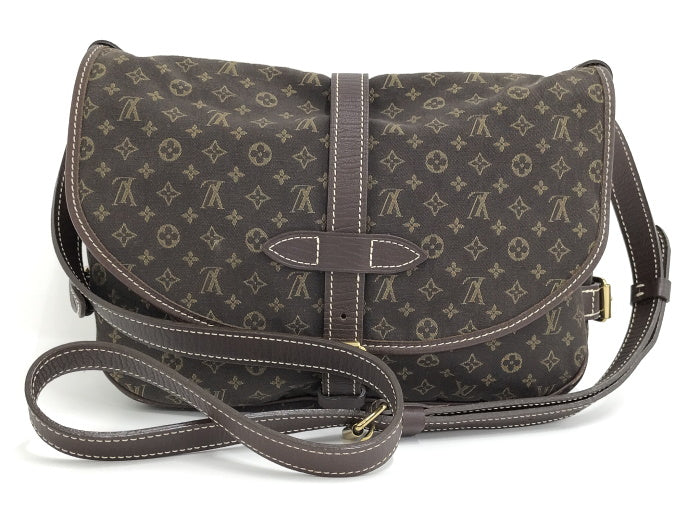 Louis Vuitton Saumur 30 Minilan Canvas Ebene Shoulder Bag