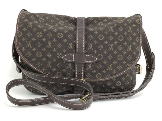Louis Vuitton Saumur 30 Minilan Canvas Ebene Shoulder Bag
