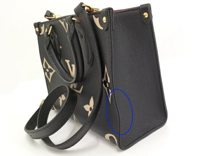 Louis Vuitton On The Go PM Monogram Emplant  Shoulder Bag