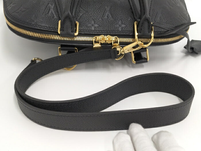 Louis Vuitton Neo Alma Monogram Emplant Leather Shoulder Bag