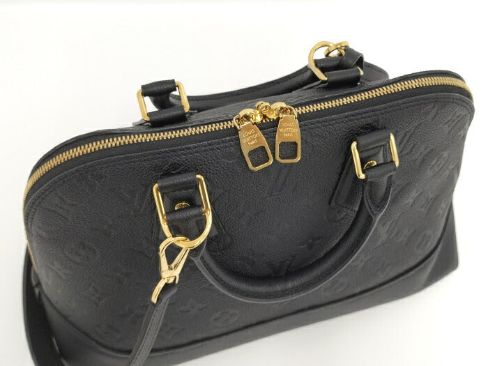 Louis Vuitton Neo Alma Monogram Emplant Leather Shoulder Bag