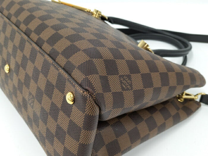 Louis Vuitton Riverside Damier Ebene Shoulder Bag
