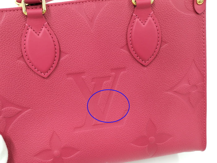 Louis Vuitton On The Go PM Monogram Emplant Shoulder Bag