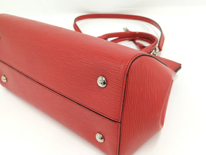 Louis Vuitton Marly MM Epi Coquelicot Shoulder Bag