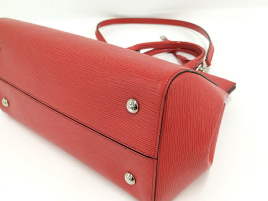 Louis Vuitton Marly MM Epi Coquelicot Shoulder Bag