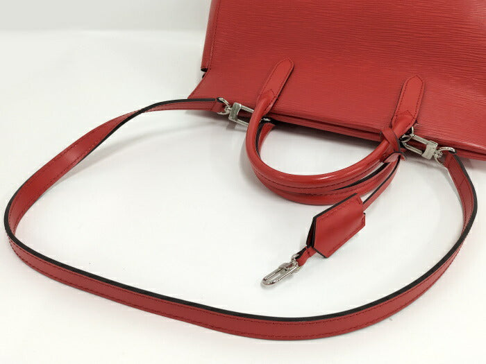 Louis Vuitton Marly MM Epi Coquelicot Shoulder Bag