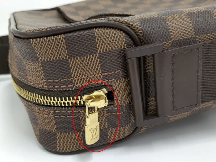 Louis Vuitton Olaf PM Shoulder Bag Damier Ebene
